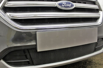 Ford Kuga (17–) Защита радиатора Premium, чёрная, низ