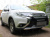 Mitsubishi Outlander (15–) Защита радиатора Premium, хром, 3 части